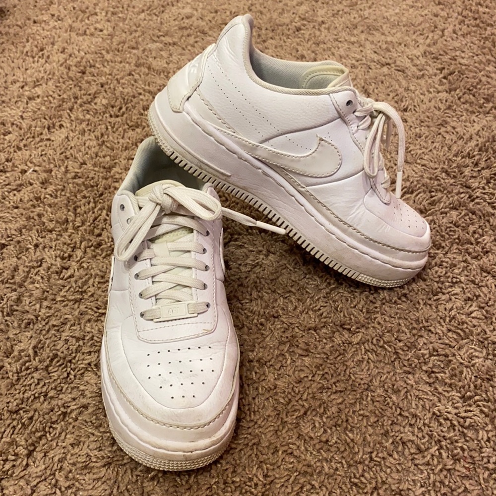 White Air Force 1s